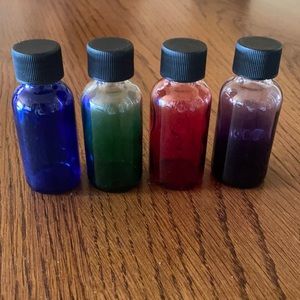 Apothecary bottles- set of 4